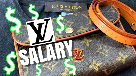 louis vuitton model salary|Louis Vuitton employee pay.